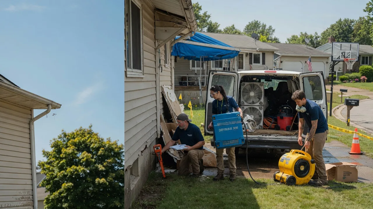 Ceiling Leak Cleanup in Kirkwood, PA near me